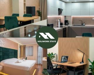 One-Bedroom apartment with Free Street Parking, Free Gym Pass and Office Setup - 0