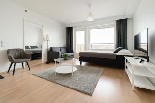 City Home Finland Panorama Suite - New Luxury Suite with Own SAUNA, One Bedroom, Spacious Balcony with City Views and Great Location next to Nokia Arena - Tampere - 9