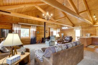 Hill City Log Cabin with On-Site Trout Fishing! - Hill City - 0