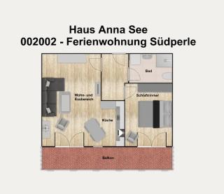 Haus Anna See Ferienwohnung Südperle - Wangerooge - 2