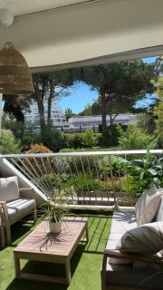 LE BOHÈME - balcon vue jardin - clim - place de parking - wifi - 5min plage - La Grande-Motte - 5
