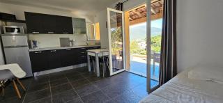 Studio Dolce & Vita C2 vue mer avec piscine - Propriano - 0