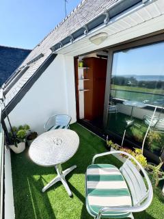 Lovely ! Studio balcon - Vue océan 360 - Larmor-Plage - 5