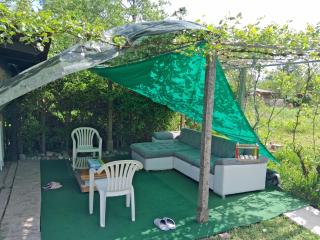 LAND FOR YOUR TENT NEXT TO A RIVER WITH A GARDEN SHACK ROOM you get two bicycles and two water floats USE THE PINPOINT LOCATION NOT THE ADDRESS TO GET HERE bathroom is a bit different so check YouTube video RiverRunDusko OPEN SHOWERS IN A NEARBY CAMP - 5