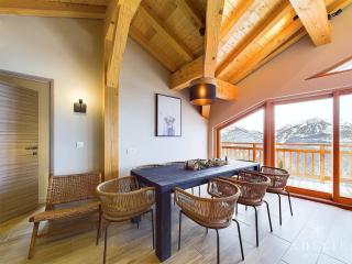 Appartement de luxe 8 pers. avec cheminée, parking, proche pistes et commerces - FR-1-398-683 - Montvalezan - 6