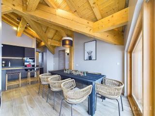Appartement de luxe 8 pers. avec cheminée, parking, proche pistes et commerces - FR-1-398-683 - Montvalezan - 5