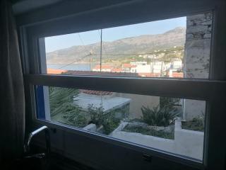 Γκαρσονιέρα δίπλα στην θάλασσα κ θέα στο λιμανι - Evdilos - 0