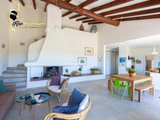 Villa Acciagina 10 pers PISCINE VUE MER PINARELLO Climatisée - Pinarellu - 1