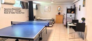 Spacious 110m2 2BR Basement Retreat, Jacuzzi, Table Tennis & Garden Access - Malmö - 9
