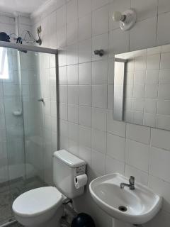 Apartamento com vista lateral da praia - Praia Grande - 4