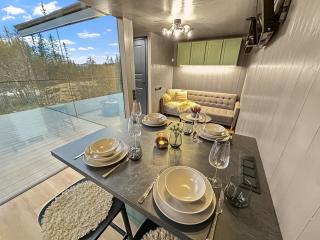 Fela Mirror Cabin Designer Hideaway 1000 m Above Sea Level - Aurdal - 6