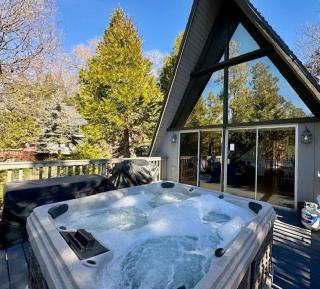 Cozy Cabin Retreat with Hot Tub-Fire Pit-AC-Games-EV-BBQ - 5