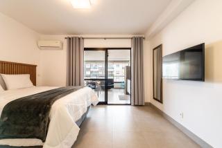 Novo Apartamento 1 quarto com varanda - Grand Bhaus Vila Olimpia - VN Casa do Ator - 12o andar - 41m2 - Faria Lima - Vaga de Garagem - Academia - Lavanderia - Acomoda 2 adultos e 2 crianças - 6