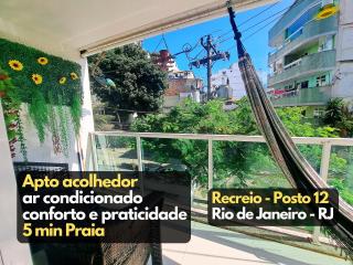 Apto confortável a 3 min Praia Recreio Posto 12 - Rio de Janeiro - 9