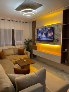 Cozy Flat in tanger 5 min to Grand stadium wifi iptv4K parking - Tangier - 2