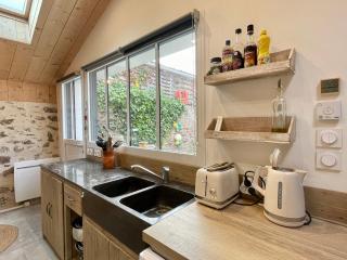 Maison rénovée, loft artiste, Brem Sur Mer, 3 pers, WIFI - FR-1-231-336 - 3