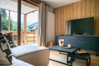 Exclusive accommodation terrace, parking and pool - Megève - 5