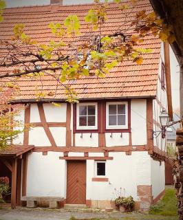 Uriges Fachwerkäuschen Rosa - 1