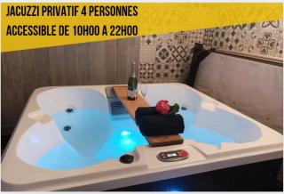 Gîte 4 pers, Jacuzzi privatif & Piscine & Lit cabane - Saint-Georges-sur-Cher - 4