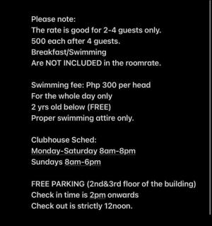 Splendido Tower 2 Ann's Unit - Tagaytay - 9