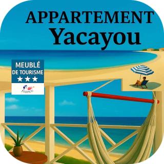 Appartement sur la plage, avec vue panoramique sur le lagon - YACAYOU - Saint-François - 0