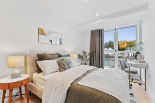 Luxury Apartment - West Wimbledon with Cinema & Game Room, Gym, Parking - New Malden - 9