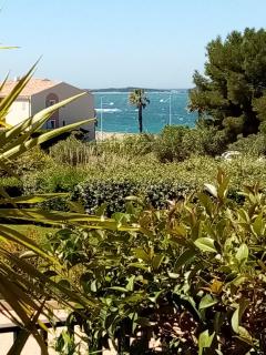 T2 DANS DOMAINE PRIVE PISCINE TENNIS PARC PARC AQUATIQUE VUE MER ET PLAGE - 8