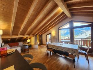 Superbe T4 mansardé - 3 chambres - Vue panoramique - Parking privé - FR-1-629-112 - Samoëns - 0