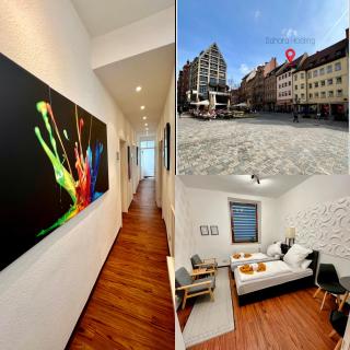 Sahara Hosting Apartments Nürnberg City Room 1 - Núremberg - 9