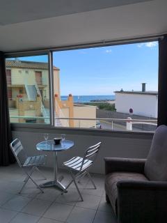 Spacieux studio vue mer sur le port - Frontignan - 1