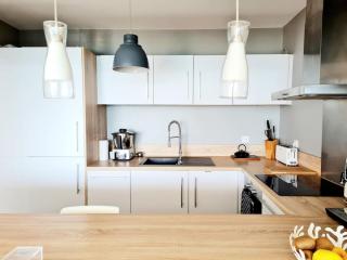 Splendide appartement face à la mer, parking, wifi - 7