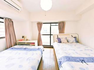 Lucky sky周围设施配套齐全1Ldk可容纳5人 徒步心斋桥商圈 高楼层俯瞰大阪 - 7