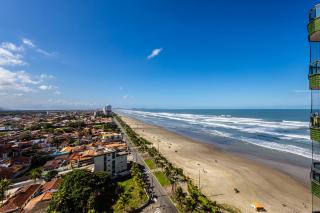 Frente mar, wi-fi, estacionamento, smart TV - Praia Grande - 0