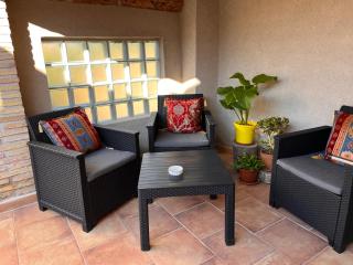 15min de Alquezar I Casa Felix Amplio Apt 2Hab, Gran Terraza & BBQ, Abiego - Abiego - 3