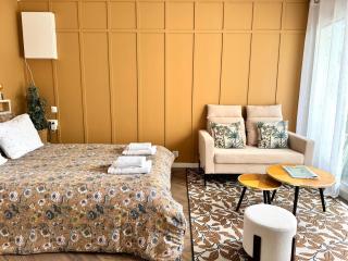 Studio La Petite Oasis- Idéal couple - calme - balcon sud - lumineux - 10min du centre & plage - proche Centre Juno Beach - wifi - Courseulles-sur-Mer - 4