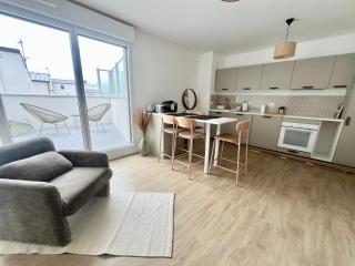 Soleil Marin - Appartement Neuf & Moderne - 2 chambres avec Terrasse - Wifi gratuite - Tout équipé - La Rochelle - 9