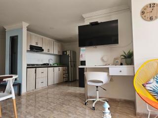Apartamento con piscina cerca al mar Amoblado Rodadero Sur - Gaira - 9