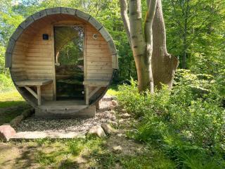 Reetdachkate Fuchsgraben - naturnah & stilvoll mit Wald-Sauna - 7