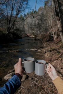 Hygge Hollow Cabin on Fightingtown Creek in Blue Ridge, GA - 1