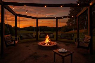 Cozy Secluded Cabin with Games and Hot-tub in Sarahsville, Ohio - - 5