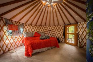 Elegant Yurt Tucked Beneath Oak Trees on Southern California Ranch - Cayucos - 6