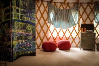 Tranquil Yurt Rental for Two with Soothing Interior on Ranch near San Luis Obispo - Cayucos - 5