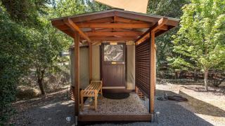 Cozy Romantic Yurt Rental in Woodlands near California Beach Town of Cayucos - Cayucos - 9