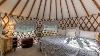 Cozy Romantic Yurt Rental in Woodlands near California Beach Town of Cayucos - Cayucos - 3