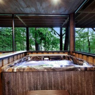 Enormous Cabin Luxury Interior and Game Room in Cherry Log, Georgia - 8