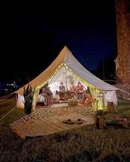 Pop-Up Bell Tent Glamping in the Eastern Kansas Area - Wamego - 6