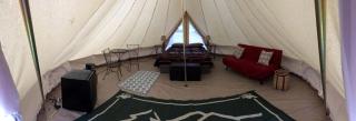 Family-Friendly Bell Tent Rental on a Riverside Resort near Lake George, New York - Diamond Point - 9