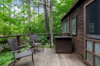 Luxury Camping Cabin with Fireplace near Hanover, New Hampshire - 1