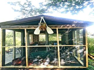 Rustic Cabin Rental with Waterfront Views on Lake Sylvia near St. Cloud, Minnesota - South Haven - 1