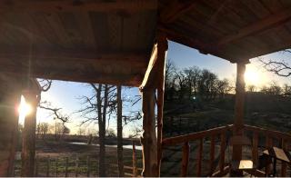 Secluded Log Cabin with Amazing Views in Tishomingo, Oklahoma - Tishomingo - 5
